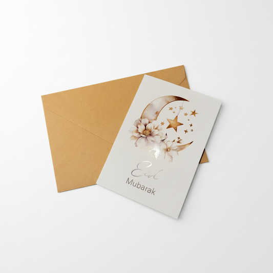 Eid Mubarak Wenskaart Elegant